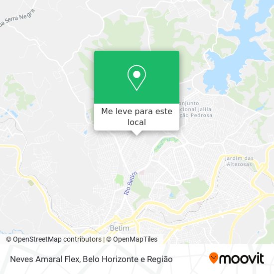 Neves Amaral Flex mapa