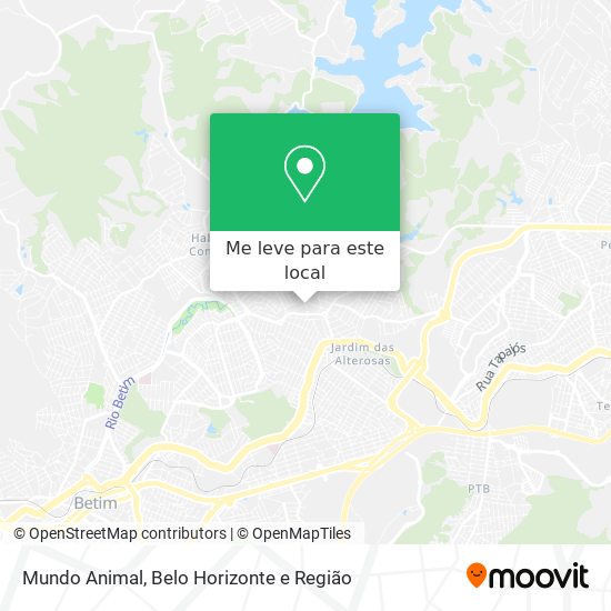 Mundo Animal mapa