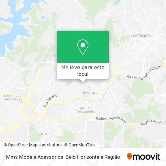 Mms Moda e Acessorios mapa