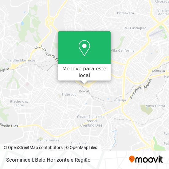 Scominicell mapa