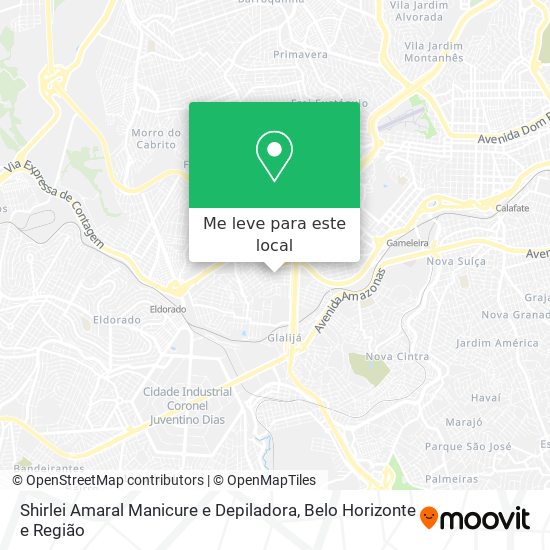 Shirlei Amaral Manicure e Depiladora mapa