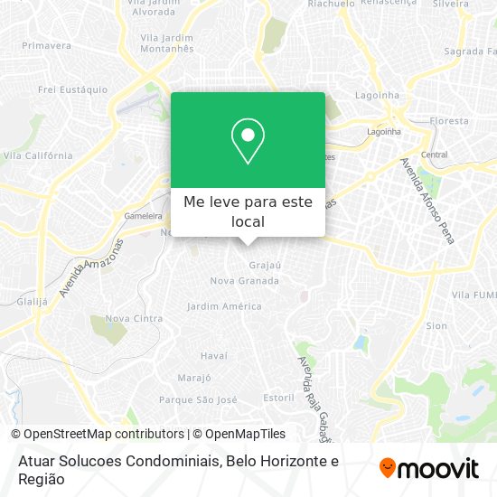 Atuar Solucoes Condominiais mapa