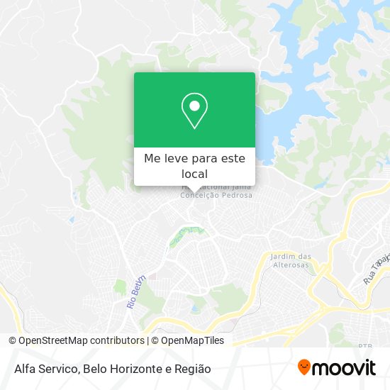 Alfa Servico mapa