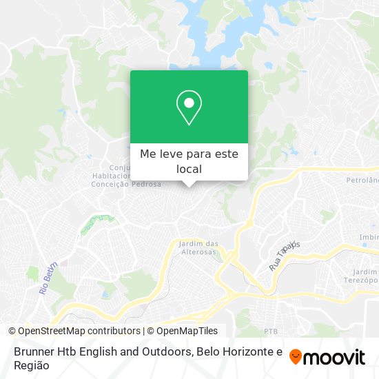 Brunner Htb English and Outdoors mapa