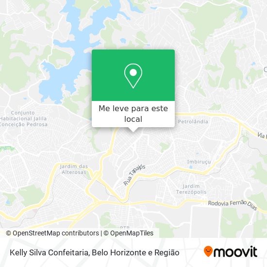 Kelly Silva Confeitaria mapa
