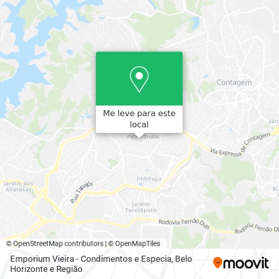 Emporium Vieira - Condimentos e Especia mapa