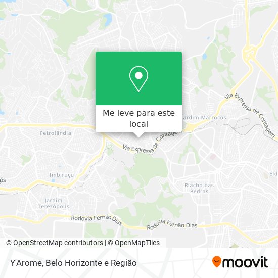 Y'Arome mapa