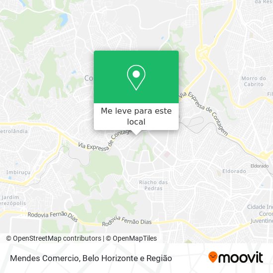 Mendes Comercio mapa