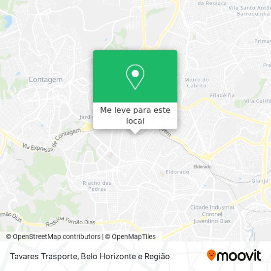 Tavares Trasporte mapa