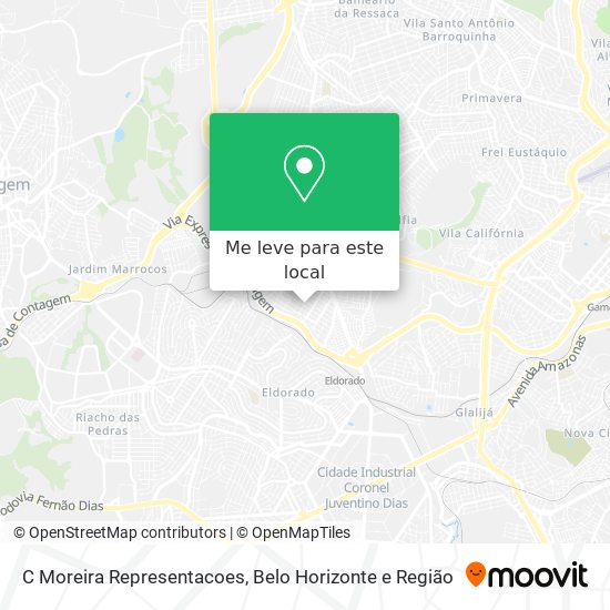 C Moreira Representacoes mapa