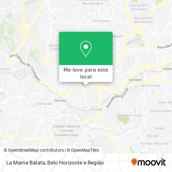 La Mama Batata mapa