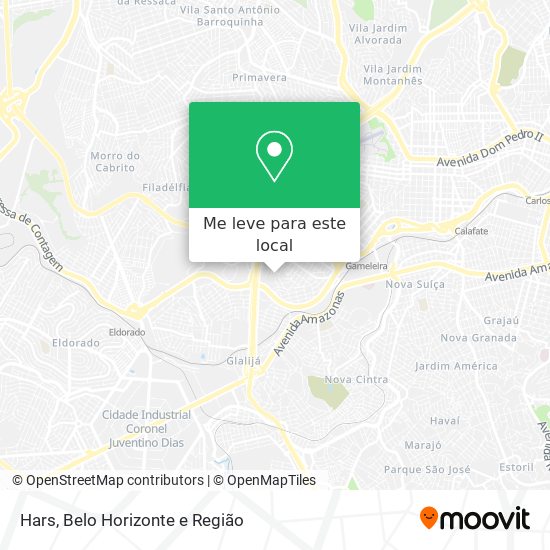 Hars mapa
