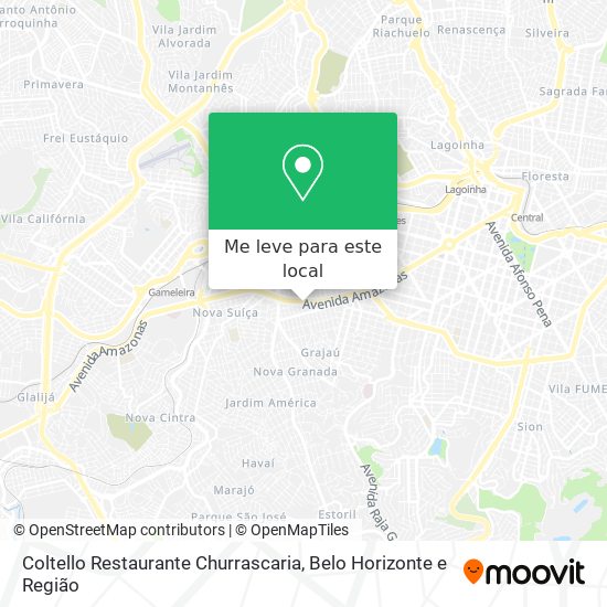 Coltello Restaurante Churrascaria mapa