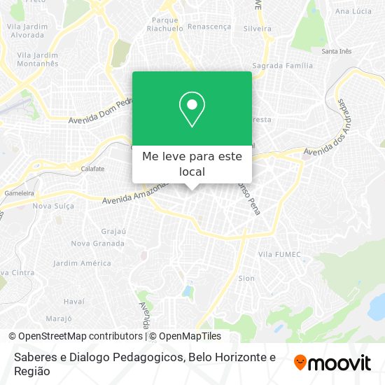 Saberes e Dialogo Pedagogicos mapa