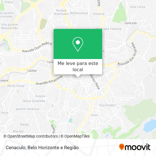 Cenaculo mapa