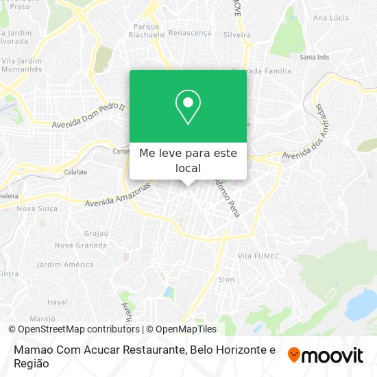 Mamao Com Acucar Restaurante mapa