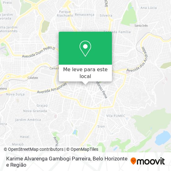 Karime Alvarenga Gambogi Parreira mapa