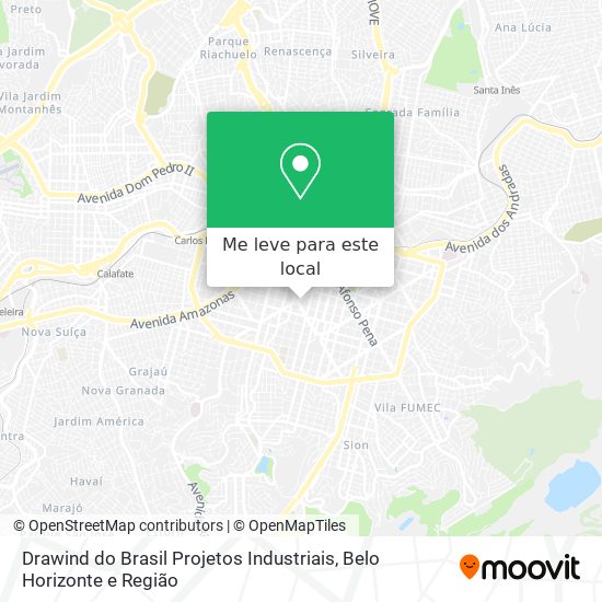 Drawind do Brasil Projetos Industriais mapa