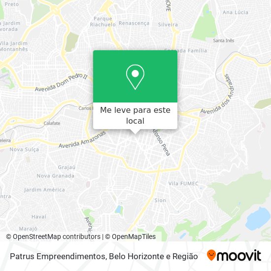 Patrus Empreendimentos mapa