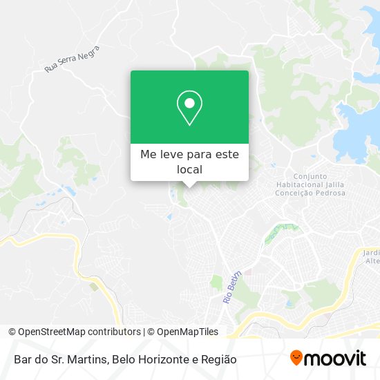 Bar do Sr. Martins mapa