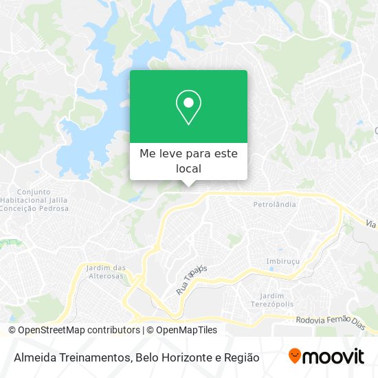 Almeida Treinamentos mapa