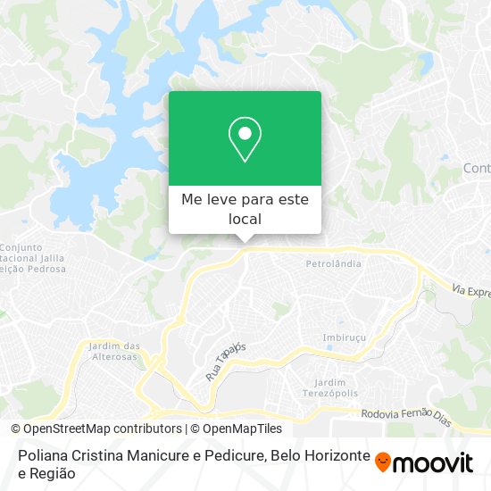 Poliana Cristina Manicure e Pedicure mapa