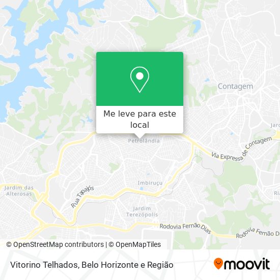 Vitorino Telhados mapa