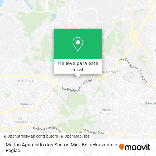 Marlon Aparecido dos Santos Mini mapa