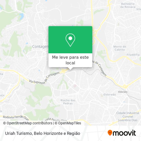 Uriah Turismo mapa