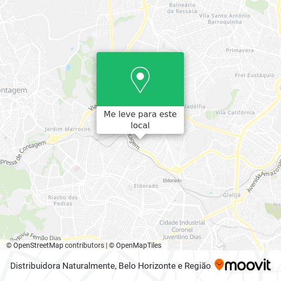 Distribuidora Naturalmente mapa