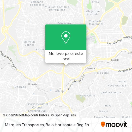 Marques Transportes mapa