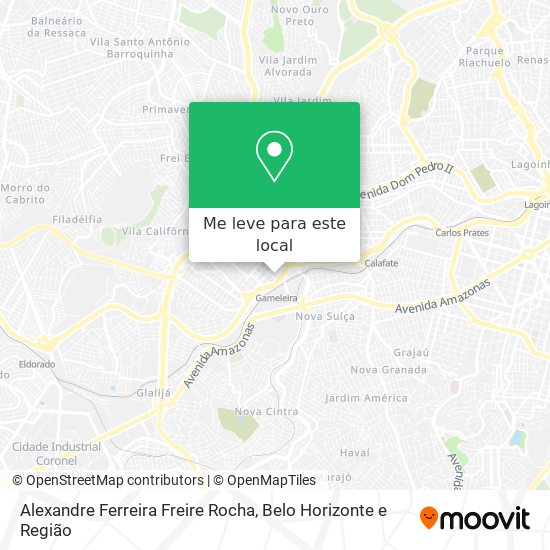 Alexandre Ferreira Freire Rocha mapa