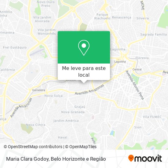 Maria Clara Godoy mapa