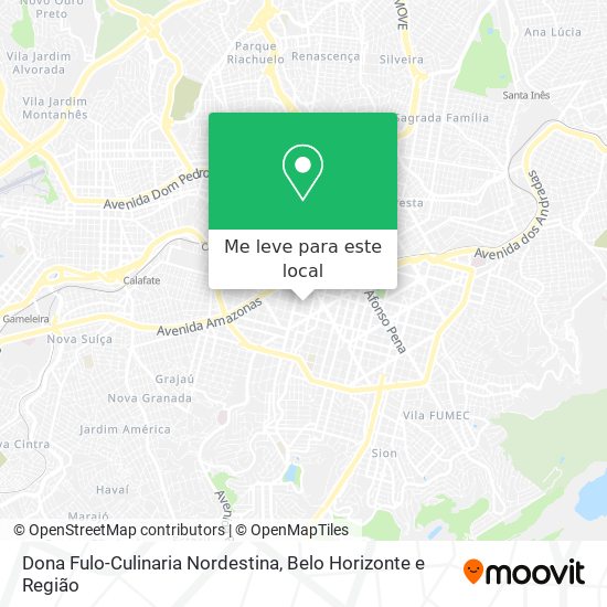Dona Fulo-Culinaria Nordestina mapa