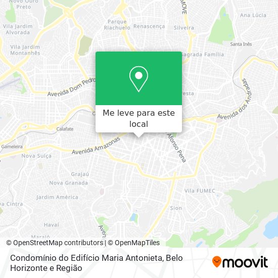 Condomínio do Edifício Maria Antonieta mapa