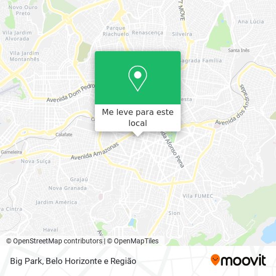 Big Park mapa