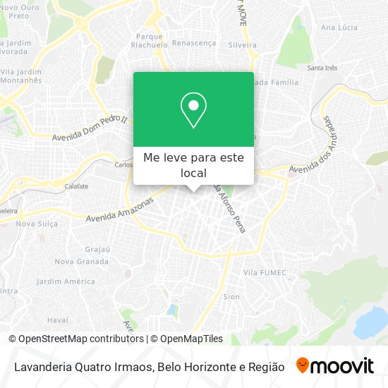 Lavanderia Quatro Irmaos mapa