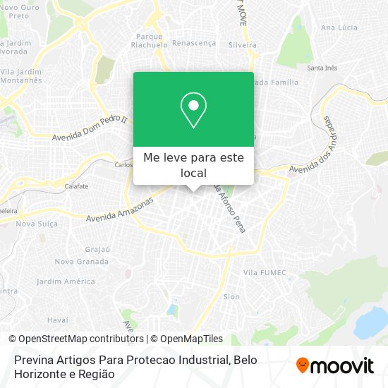 Previna Artigos Para Protecao Industrial mapa