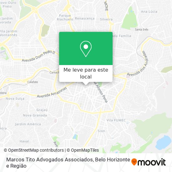 Marcos Tito Advogados Associados mapa