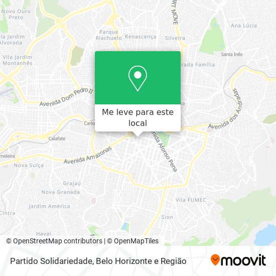 Partido Solidariedade mapa