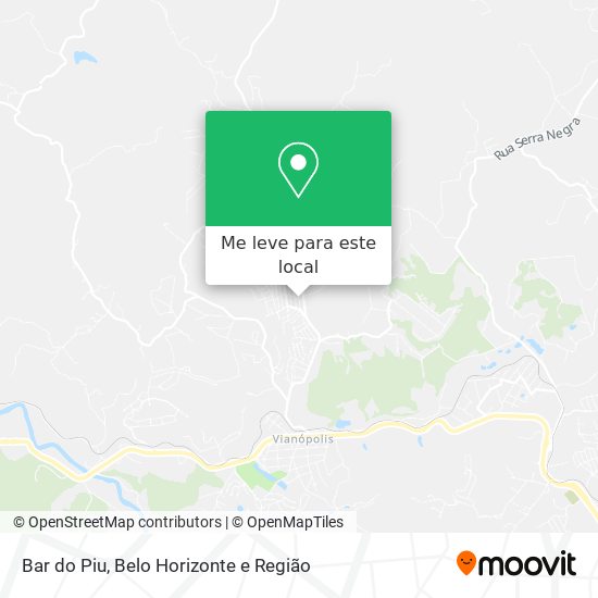 Bar do Piu mapa