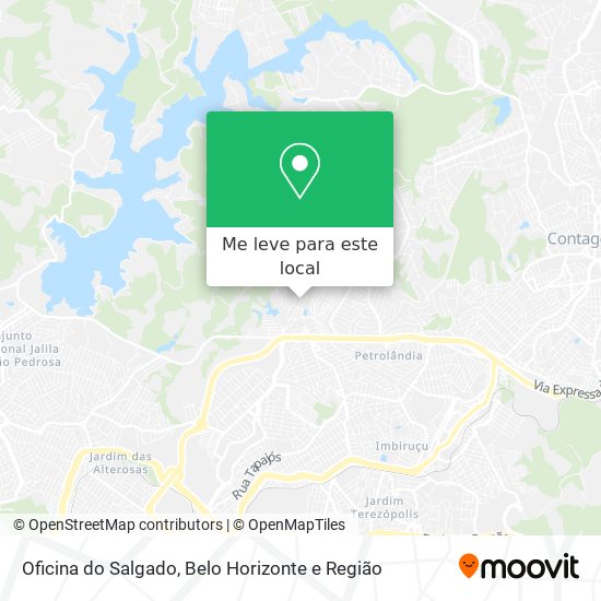 Oficina do Salgado mapa