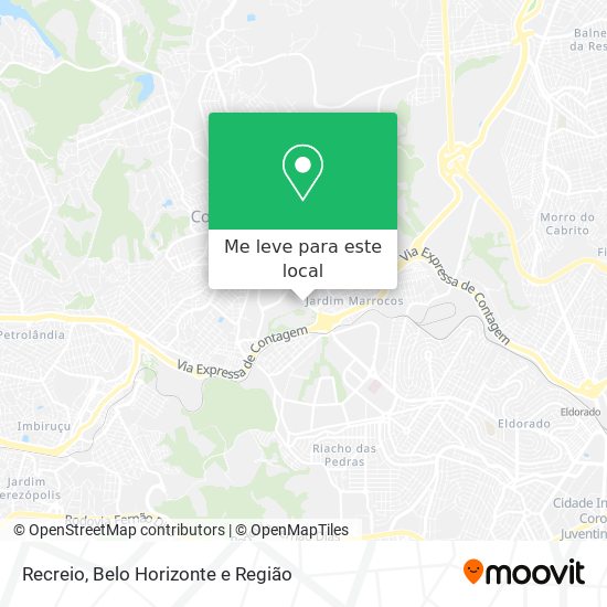 Recreio mapa