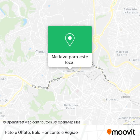 Fato e Olfato mapa