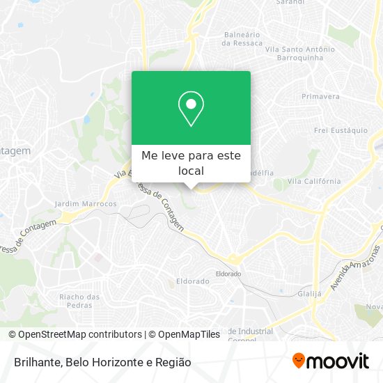 Brilhante mapa
