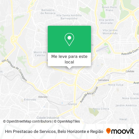 Hm Prestacao de Servicos mapa