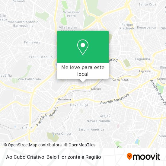 Ao Cubo Criativo mapa