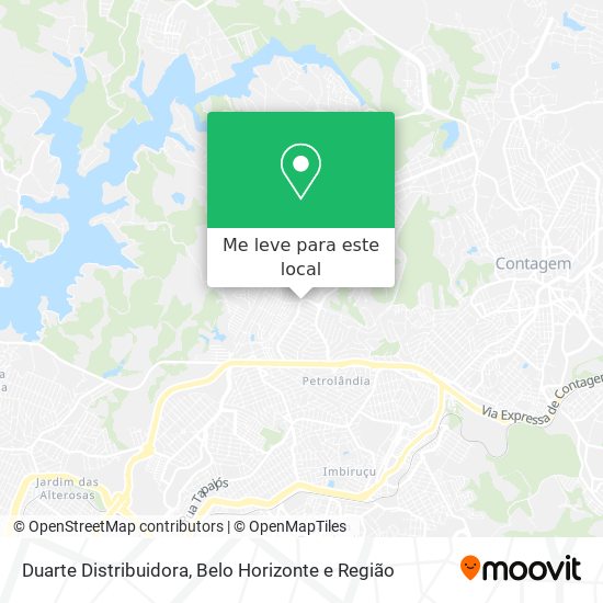 Duarte Distribuidora mapa