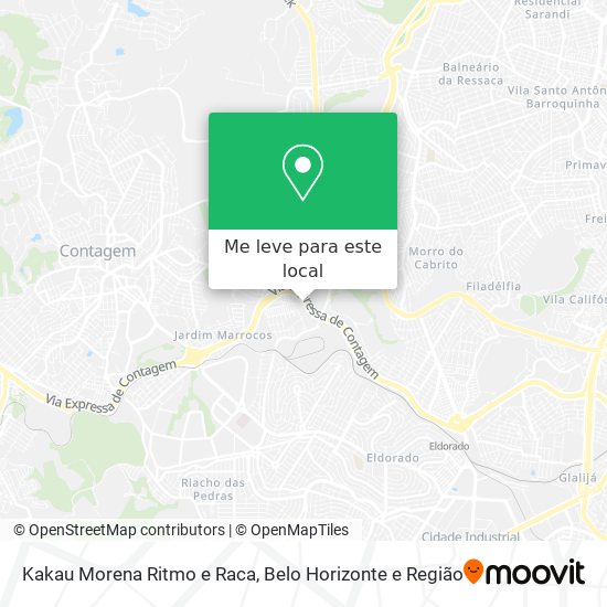 Kakau Morena Ritmo e Raca mapa