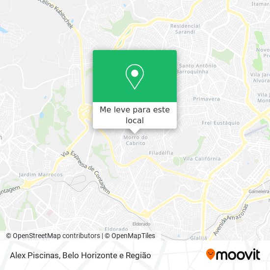 Alex Piscinas mapa